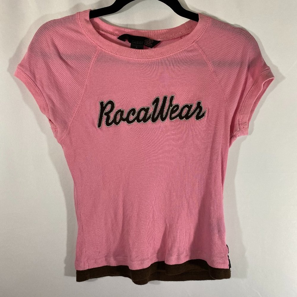 RocaWear Pink Short Sleeve Top
